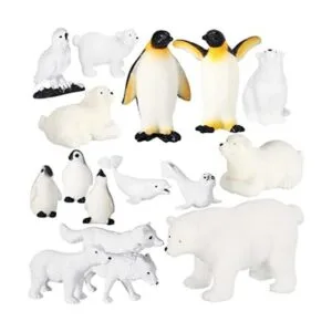 Juego de 16 figuras de animales polares animales_1
