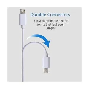 CERRXIAN Cable Y de carga micro USB 4 en 1 de 1.6 ft USB_4