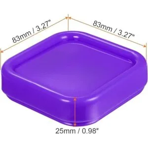 HARFINGTON Cojín magnético cuadrado de plástico magnético_2