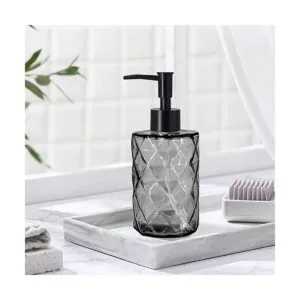 Dispensador de jabón de vidrio con bomba de plástico 11.2_4