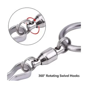 Tsocent Ganchos giratorios paquete de 6 ganchos_4