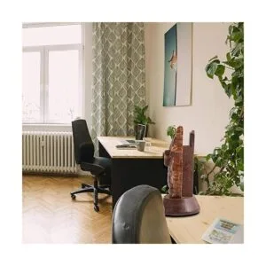 S.B.ARTS Soporte para gafas de sol de madera diseño de_3