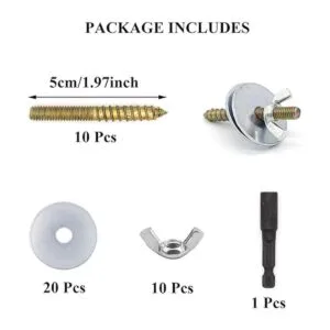 Tornillos de jaula para pájaros tornillos de percha para_2