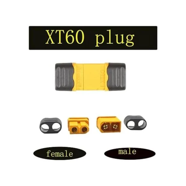 skrnrhrery XT Conector macho hembra de 60 enchufes con_6