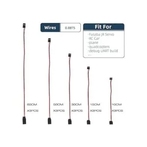 15 cables de extensión servo macho a hembra cable de_2