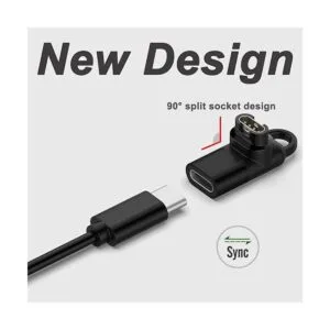 Miimall Compatible con Garmin Fenix 7 7S 7X cargador a_3