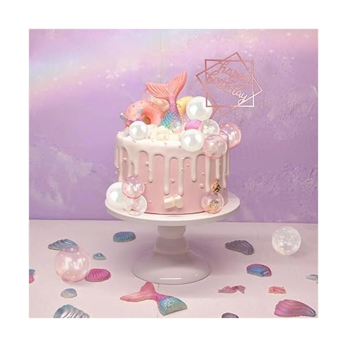 31 piezas de mini bolas coloridas para decoración de_4