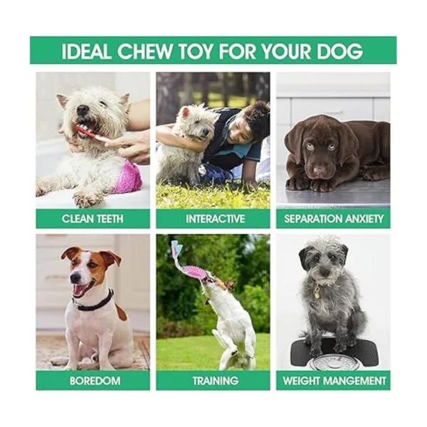 Cobee Juguetes para masticar la dentición para cachorros_7