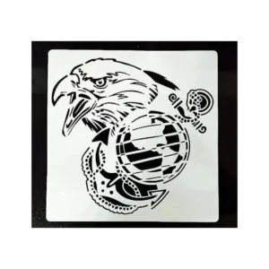 OBUY Plantilla de bandera militar para pintar en madera_1