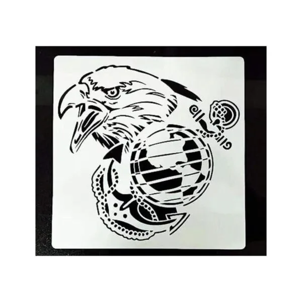 OBUY Plantilla de bandera militar para pintar en madera_1