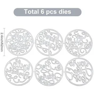 ORIGACH 6 piezas de troqueles de corte de metal palabras_2