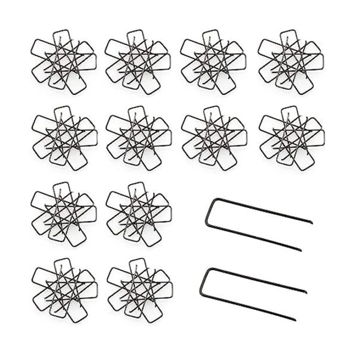 DGBRSM 100 pines florales verdes de plantas en U para_1