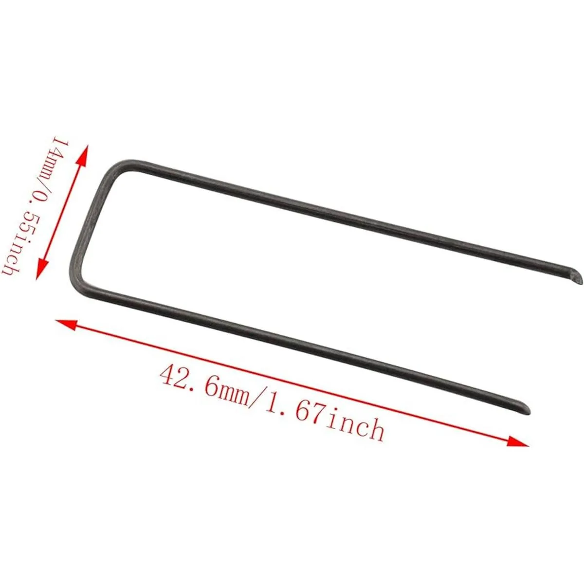 DGBRSM 100 pines florales verdes de plantas en U para_2