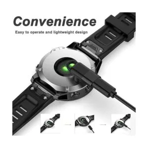 Miimall Compatible con Garmin Fenix 7 7S 7X cargador a_5