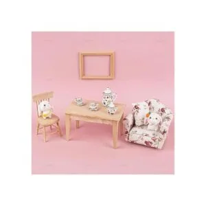 AUEAR Juego de 15 platos de porcelana en miniatura 112_4