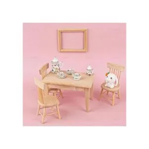 AUEAR Juego de 15 platos de porcelana en miniatura 112_5