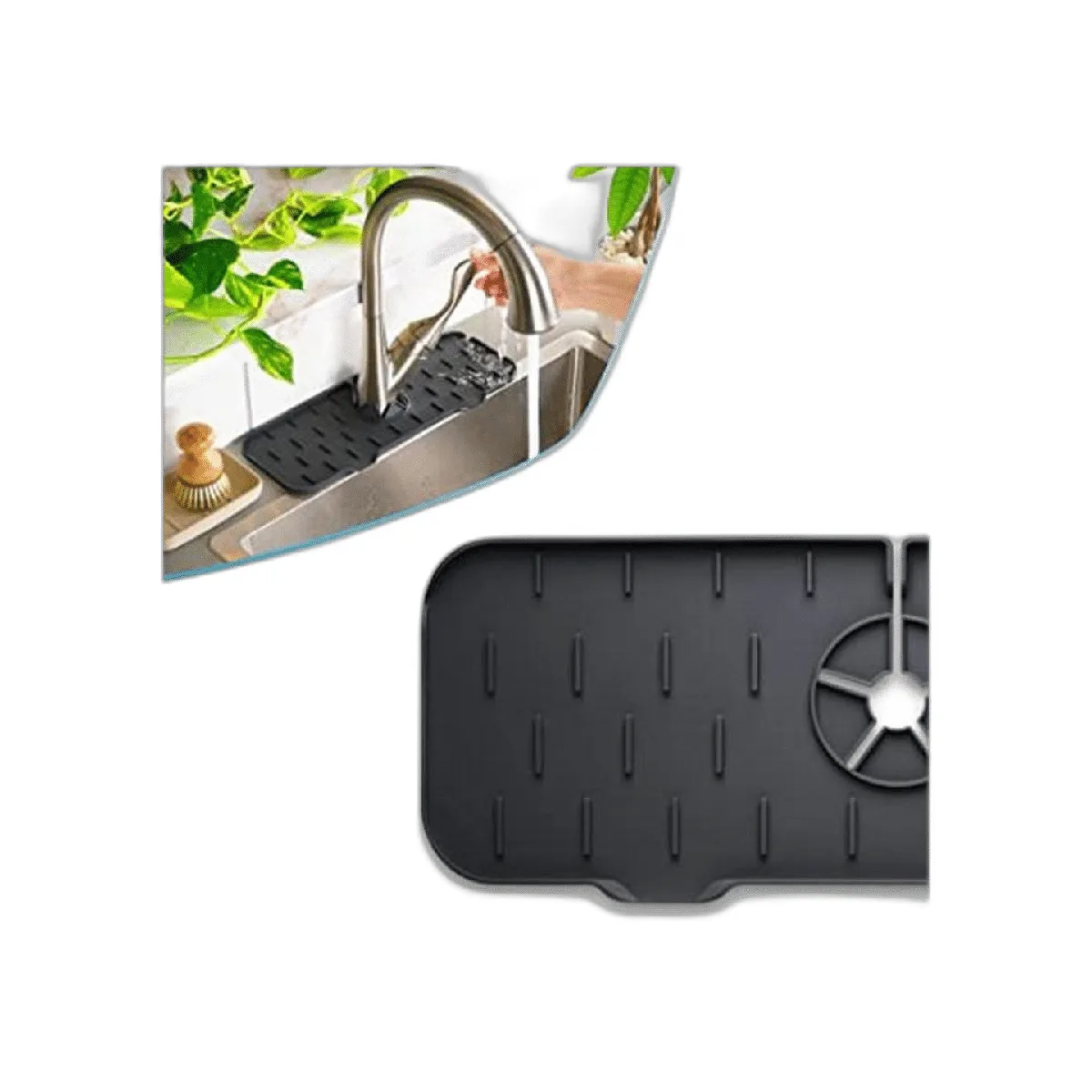 Ternal Tapete para grifo del fregadero de cocina_1