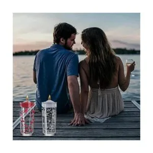 Cadena de perlas artificiales de 33 pies para velas_5