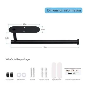 ASTOFLI Soporte para toallas de papel para debajo del_2