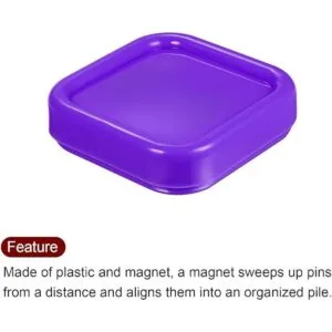 HARFINGTON Cojín magnético cuadrado de plástico magnético_4