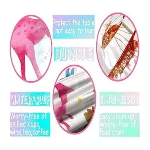 Mantel de fiesta de cumpleaños de dinosaurio para niña_5