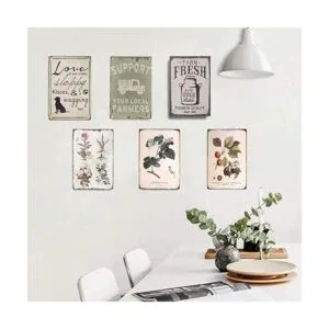 XMDDX Letreros divertidos de arte de baño para decoración_4