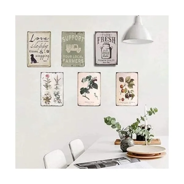XMDDX Letreros divertidos de arte de baño para decoración_4
