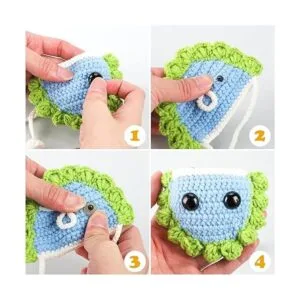 Ojos de seguridad negros grandes de 161.181 in para_4