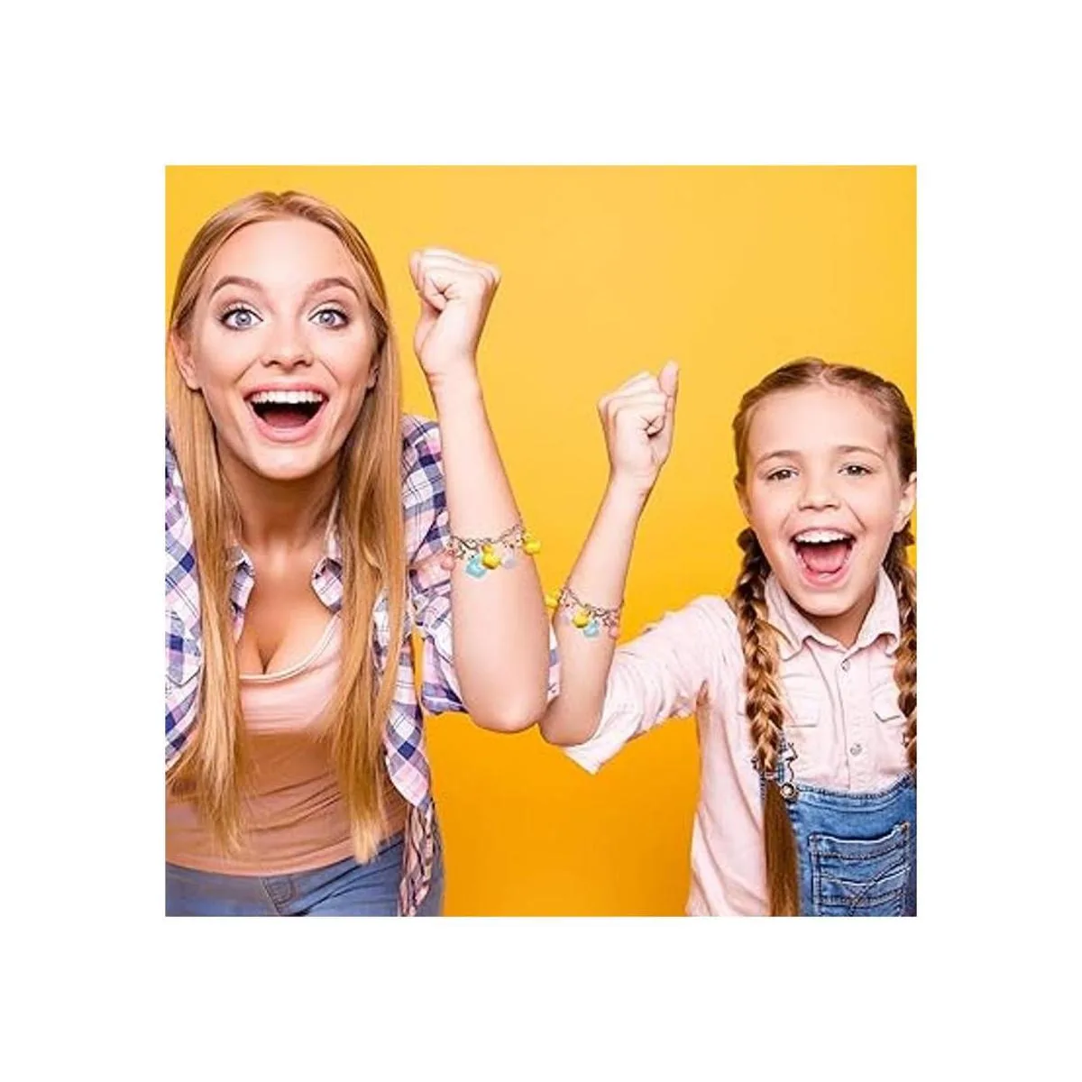 40 piezas de abalorios de patos de resina de patos de_4