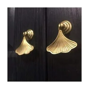 Geenite Manijas de manija de muebles con colgante dorado_4