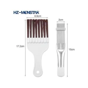 HZMONSTAR 4 cepillos de limpieza de aleta de condensador_2