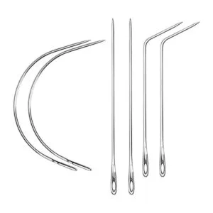 JFFX Juego de 5 rollos de hilos y agujas de coser_5