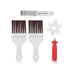 HZMONSTAR 4 cepillos de limpieza de aleta de condensador_1