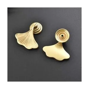 Geenite Manijas de manija de muebles con colgante dorado_3