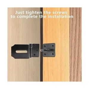 Piutouyar 2 cierres para puerta de 90 grados cerrojo en_5