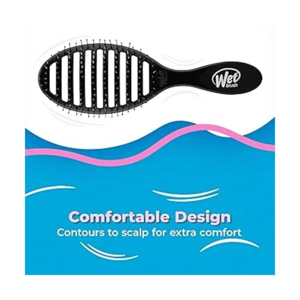Wet Brush Cepillo de cabello de secado rápido grava_6