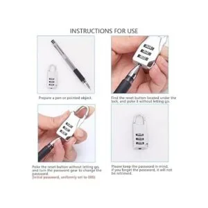 SDTC Tech 5 candados de seguridad combinados con_4