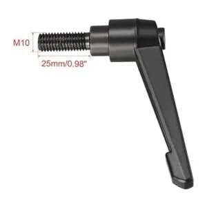 Uxcell Manijas de sujeción ajustables para rosca botón_3