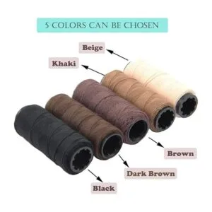 JFFX Juego de 5 rollos de hilos y agujas de coser_2