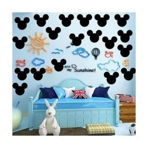Pegatinas de vinilo pizarra de Mickey A Mouse de 2.97_3