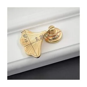 Geenite Manijas de manija de muebles con colgante dorado_2