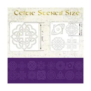 20 plantillas celtas plantilla de nudo de triquetra_2