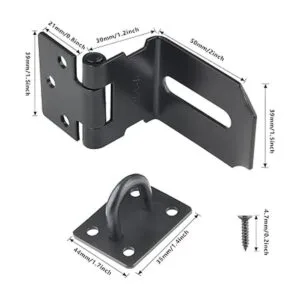 Piutouyar 2 cierres para puerta de 90 grados cerrojo en_2