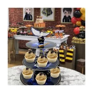 Magical Magizard Soporte para cupcakes de 3 niveles_3