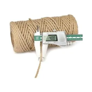 Cuerda de yute de 0.164 pulgadas cuerda de yute fuerte y_2
