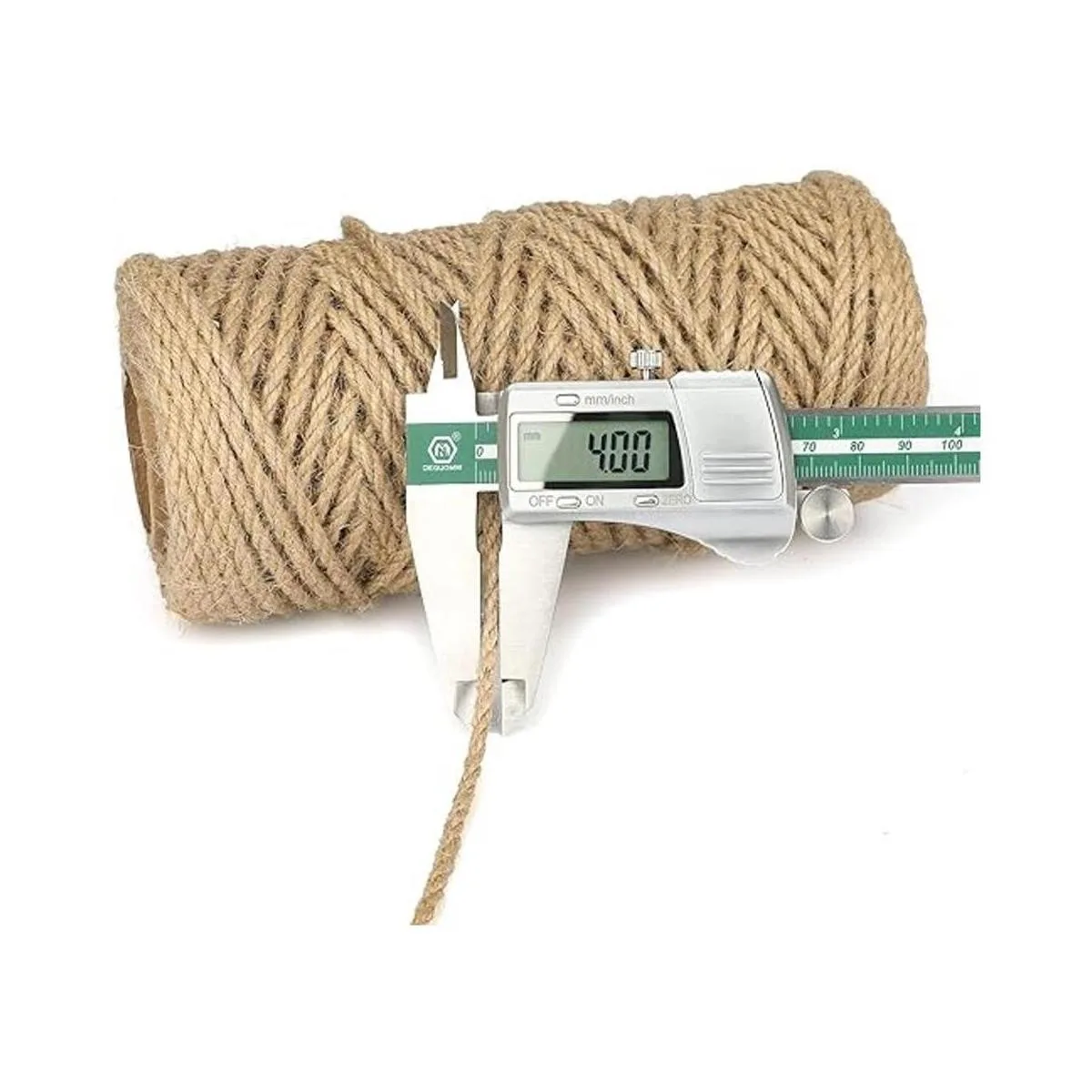 Cuerda de yute de 0.164 pulgadas cuerda de yute fuerte y_2
