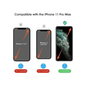 amFilm Paquete de 2 protectores de pantalla de vidrio_2