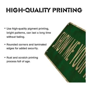 DILUKE Show Me Your Titos Letrero de aluminio vintage de_5