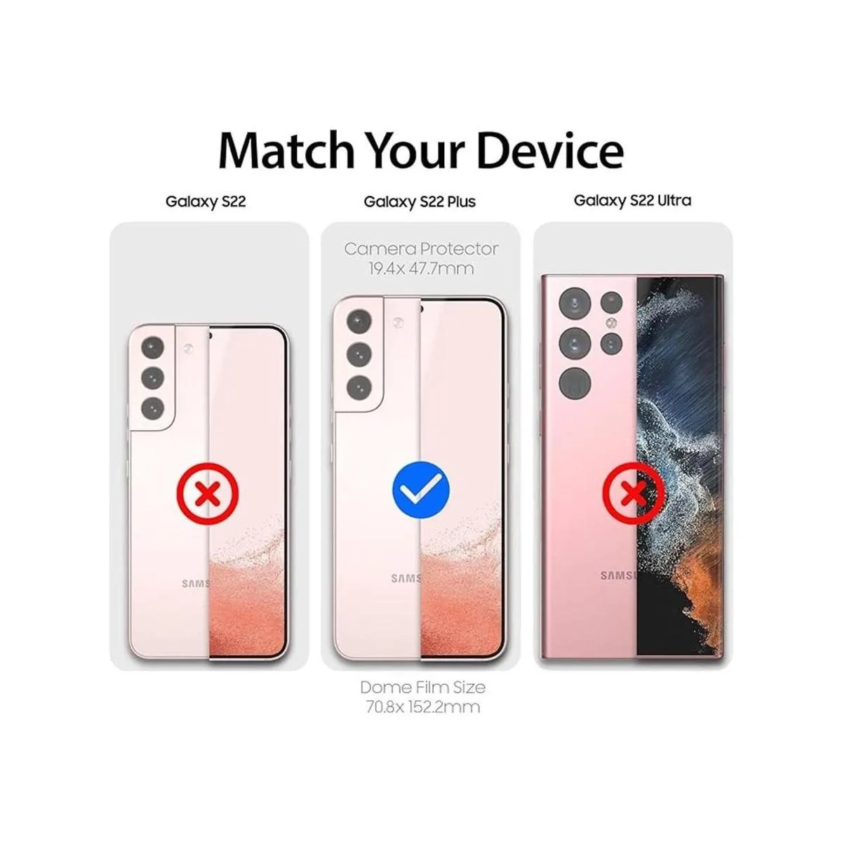 Whitestone Protector de pantalla de capa dura para Galaxy_6