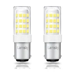 Lamsky BA15D Bombilla LED de doble contacto con base de_1